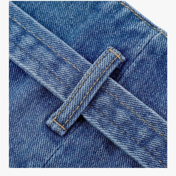 Stylish Denim Blue Women's Belt - Picture 6 of 9
